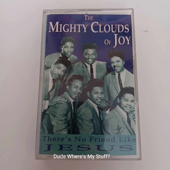 THE MIGHTY CLOUDS OF JOY - THERE'S NO FRIEND LIKE JESUS - 8 SONGS 1990 - TESTED - Picture 1 of 4
